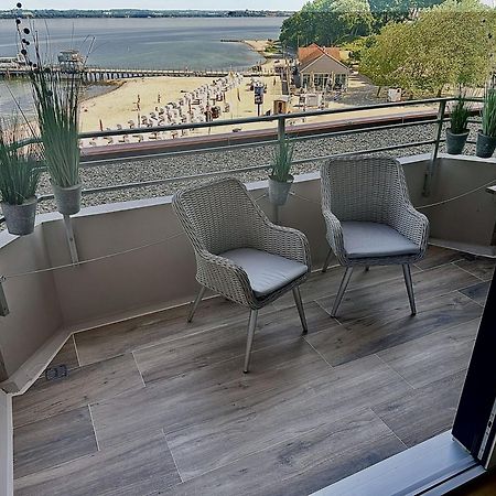 Fewo1846 Intermar - Kajuete Foerdeblick: Family-Friendly Studio with Sea View Balcony Gluecksburg Exterior photo
